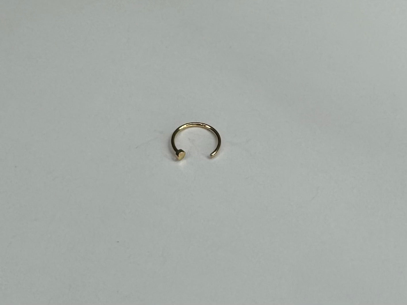 Circular nose ring