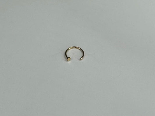 Circular nose ring