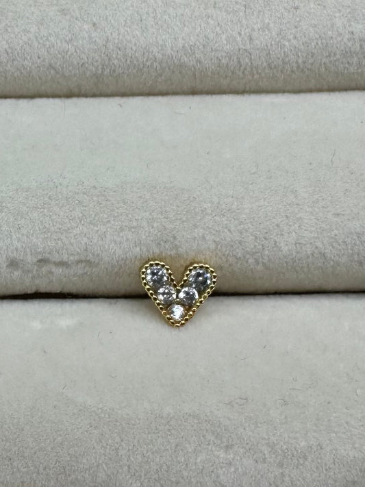 Corazón earring